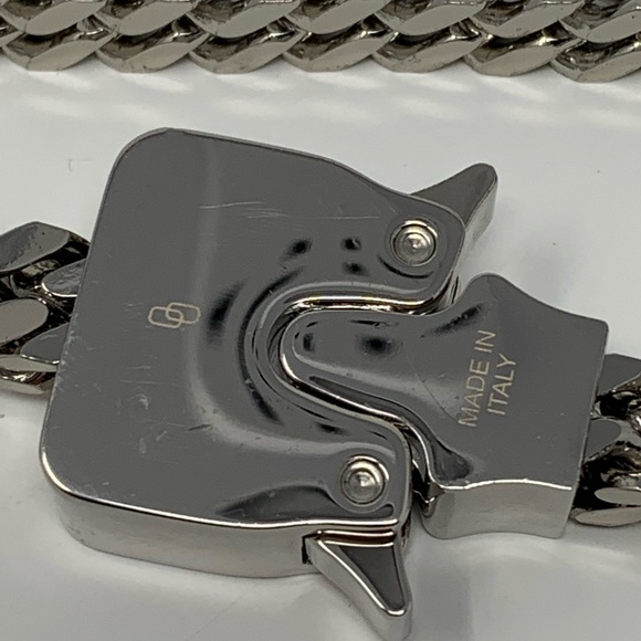 1017 ALYX 9SM Crafts Choker-Styled Cubix Chain Necklace - Picture 8 of 9